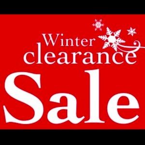 Lots of great winter clearance discounts